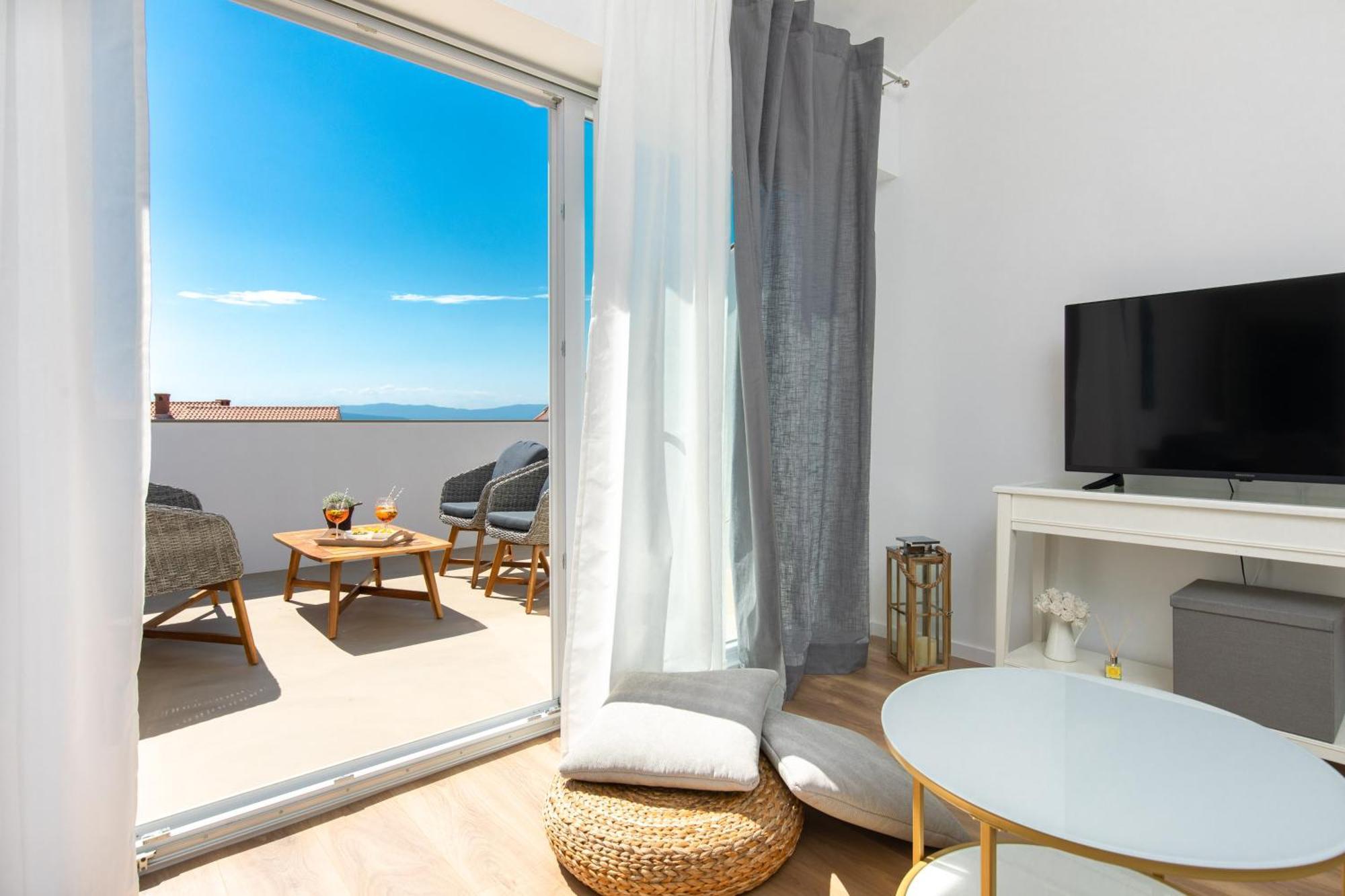 Bellmar Apartments Njivice Eksteriør bilde